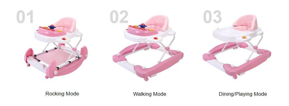 3-in-1 Rocking, Walking & Playing Baby Walker 3-in-1 Rocking, Walking & Playing Baby Walker