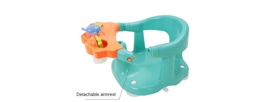 Baby Bath Seat With Detachable Armrest Baby Bath Seat With Detachable Armrest