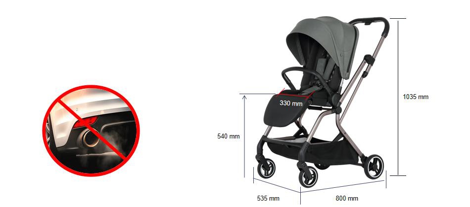 High Landscape Baby Stroller High Landscape Baby Stroller