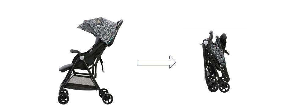 One-hand Rapid Folding Baby Stroller One-hand Rapid Folding Baby Stroller