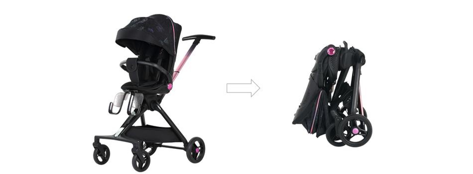 One-hand Rapid Folding Baby Stroller One-hand Rapid Folding Baby Stroller