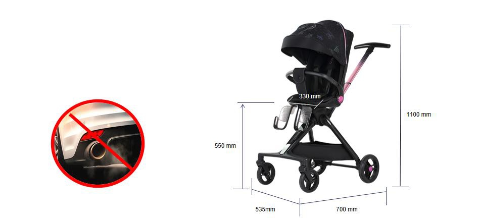 High Landscape Baby Stroller High Landscape Baby Stroller