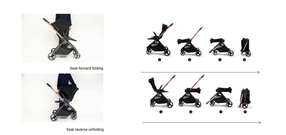 Two-way Folding Baby Stroller Two-way Folding Baby Stroller