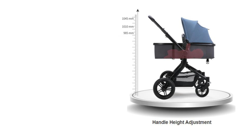 Handle Reversible Baby Stroller Handle Reversible Baby Stroller