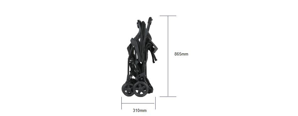 Self-standing After Folding Baby Stroller Self-standing After Folding Baby Stroller