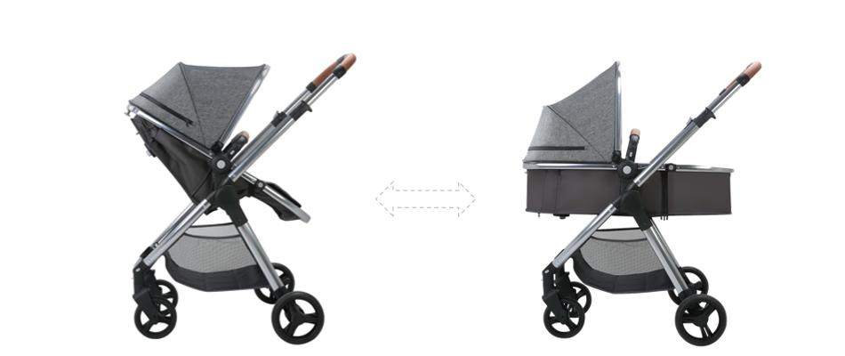 Baby Stroller With 2-in-1 Seat & Sleeping Cot Modes Baby Stroller With 2-in-1 Seat & Sleeping Cot Modes