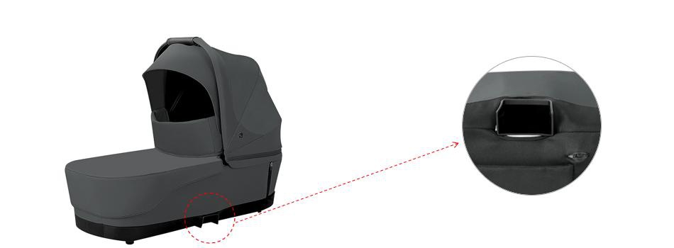 Baby Carrycot With Maxi-cosi Connection Baby Carrycot With Maxi-cosi Connection