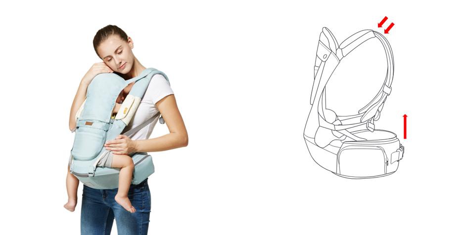 Baby Carrier With Back Support Baby Carrier With Back Support