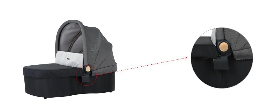 Baby Carrycot With Maxi-Cosi Connection Baby Carrycot With Maxi-Cosi Connection