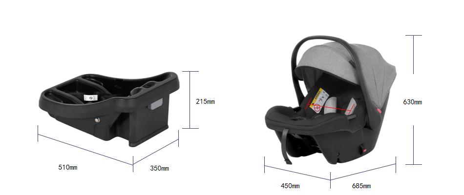 US Baby Car Seat With Height Adjustable Base US Baby Car Seat With Height Adjustable Base