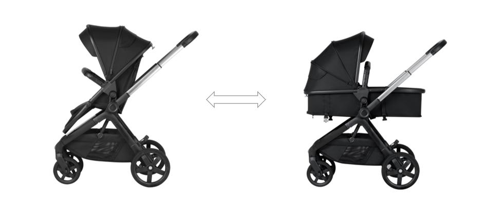 Baby Stroller With 2-in-1 Seat And Sleeping Cot Modes Baby Stroller With 2-in-1 Seat And Sleeping Cot Modes