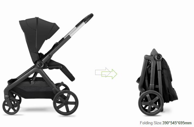 Reverse Auto-Folding Baby Stroller Reverse Auto-Folding Baby Stroller