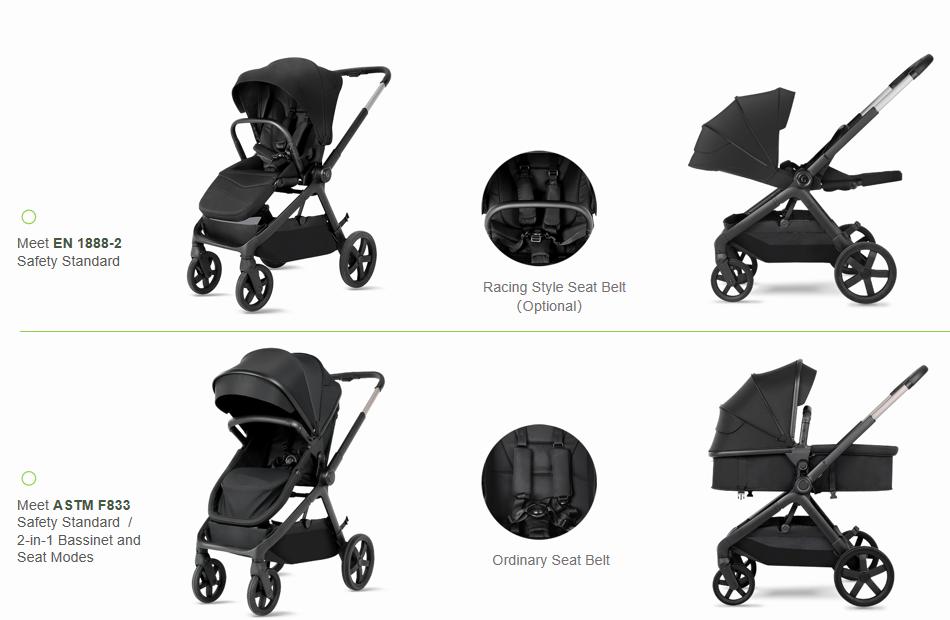 Baby Stroller Meet EN 1888-2 & ASTM F833 Safety Standard Baby Stroller Meet EN 1888-2 & ASTM F833 Safety Standard